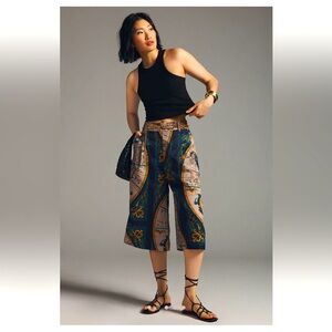 NWT Anthropologie Tiny Twilight Capri Pants